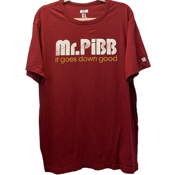 Tailgate Other - Vintage Tailgate T-Shirt Mr Pibb XL Unisex Short Sleeve